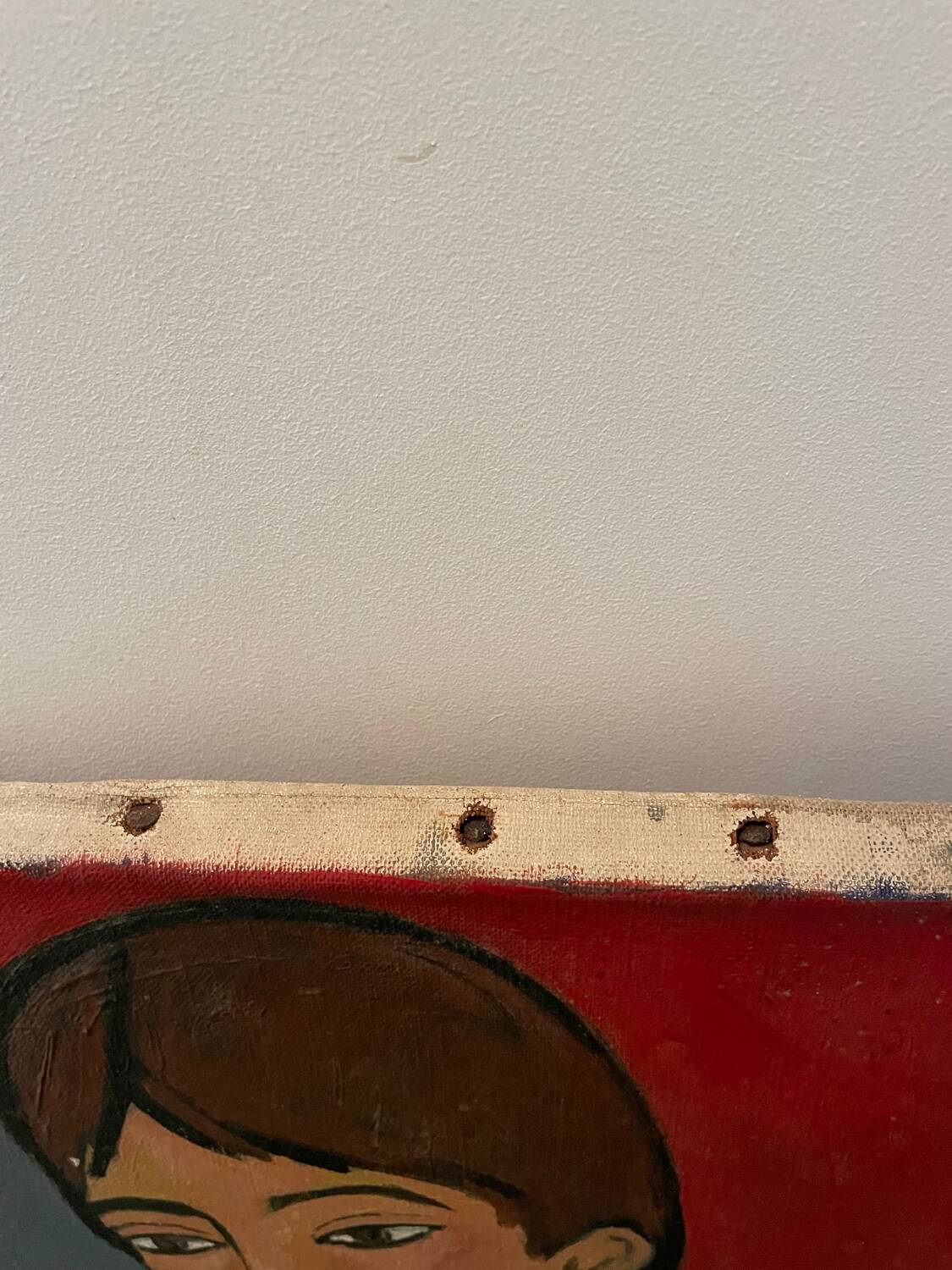 Female nude painting