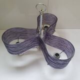 Purple chandelier from the 70s