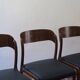 3 Baumann Bémol chairs (sledge), 1960s