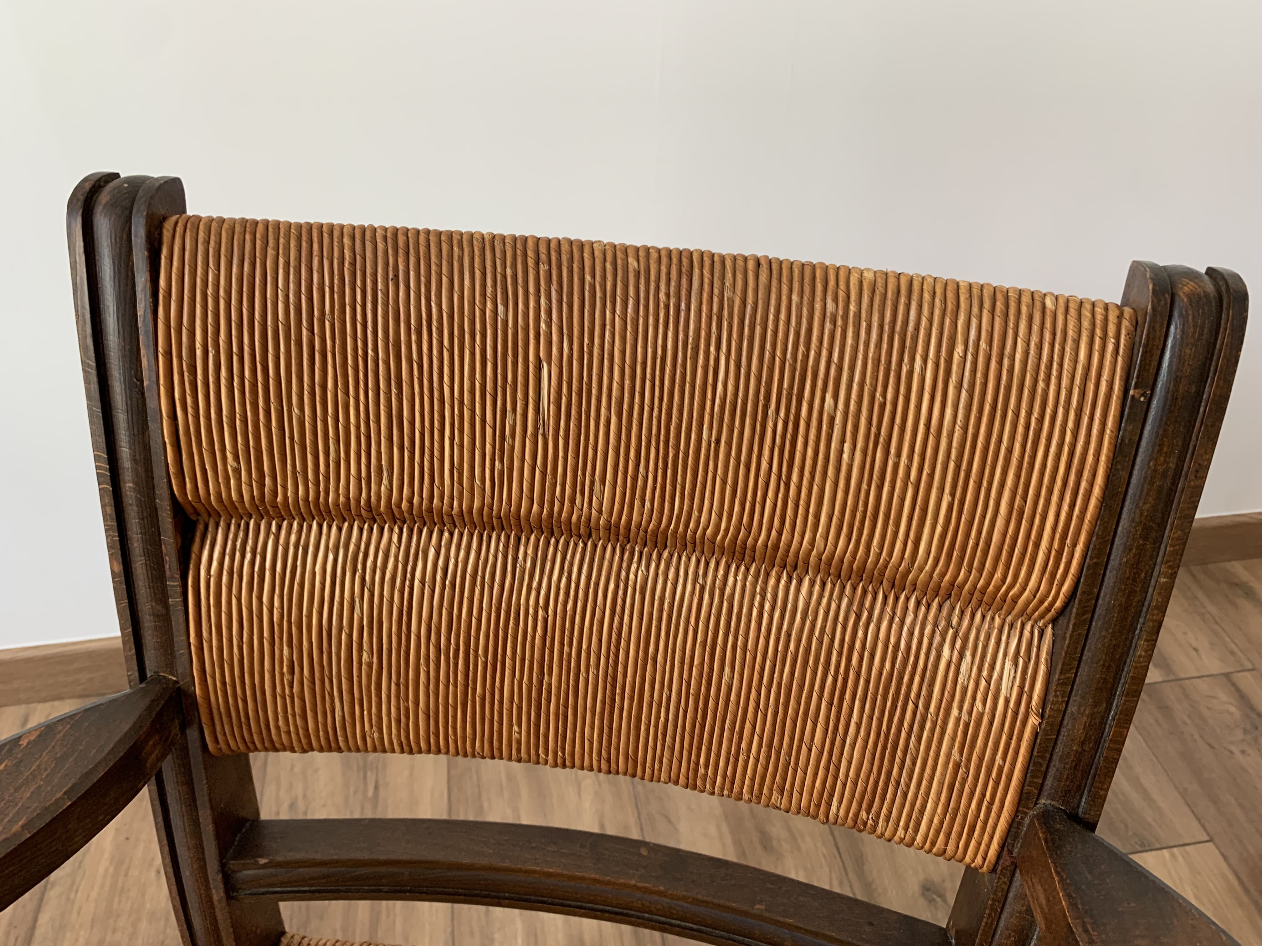 Pair of mulched armchairs