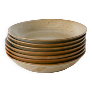 Lot de 7 petites assiettes
