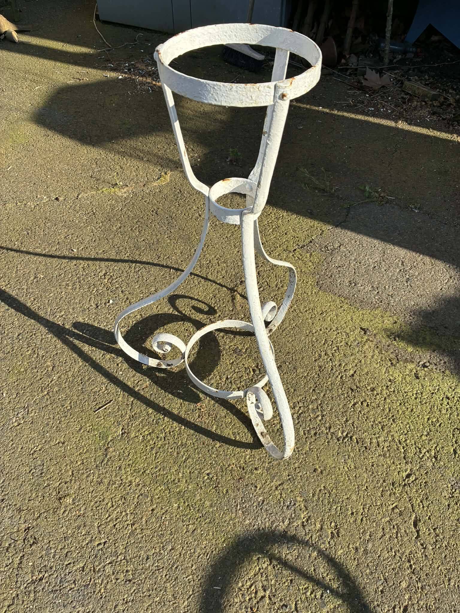 Ensemble de 4 portes plantes/pots d'extérieur