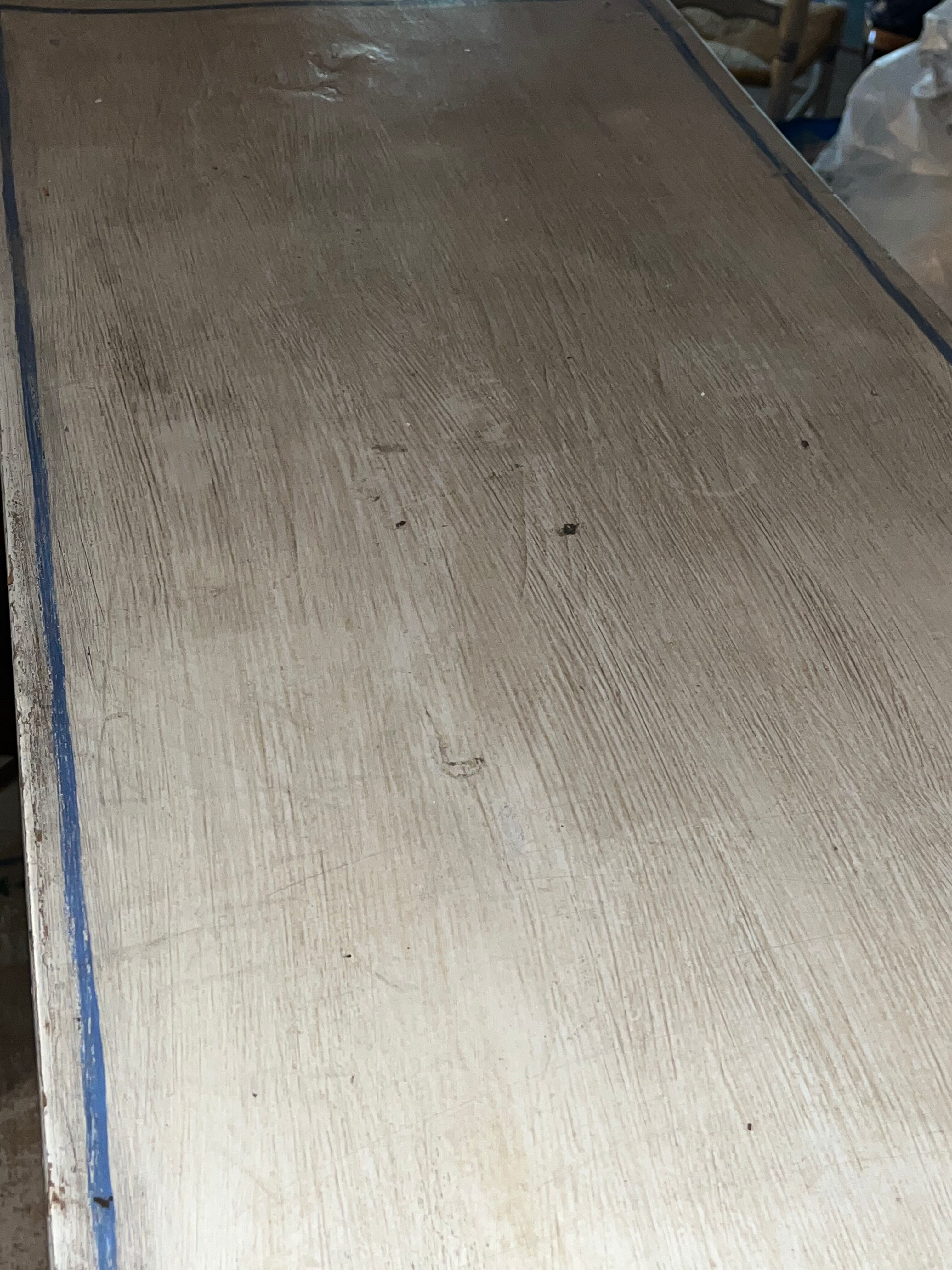 Former writing desk painted