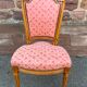 Set de 4 chaises françaises style Louis XVI vintage