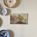 Oil painting on canvas "Cliff" No. 41