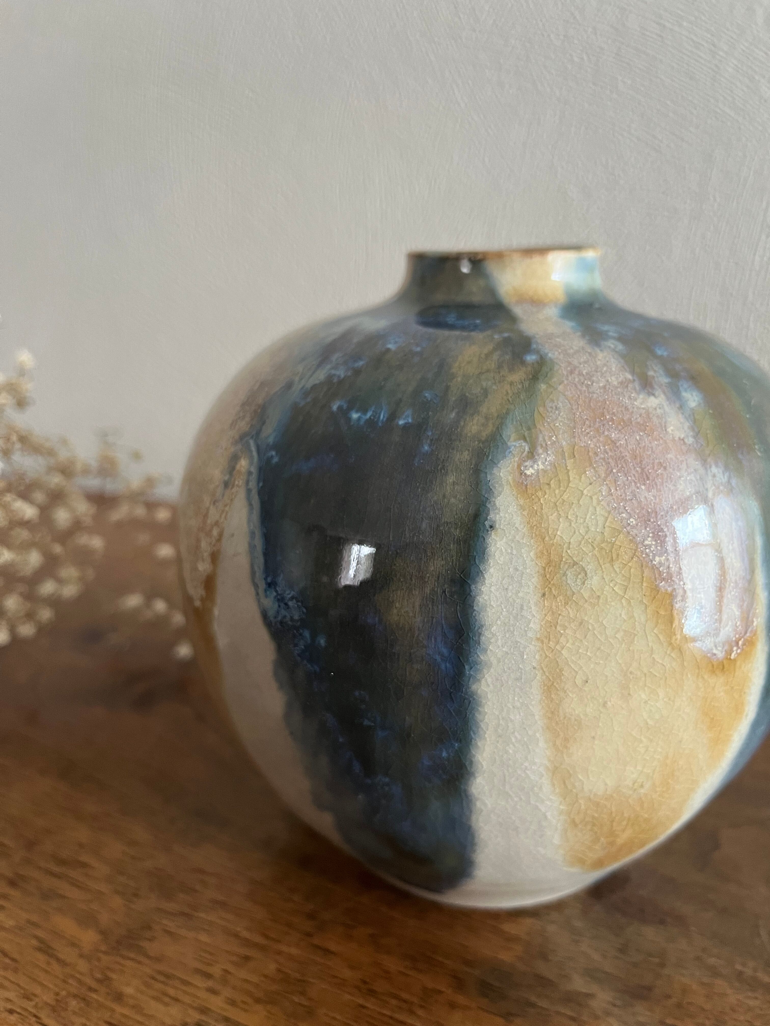 Vase boule céramique JFB