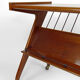 Teak Rolling Route, Mid-century Modern, Italy, circa 1950