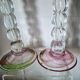 Pair of Murano Salviati candle holders