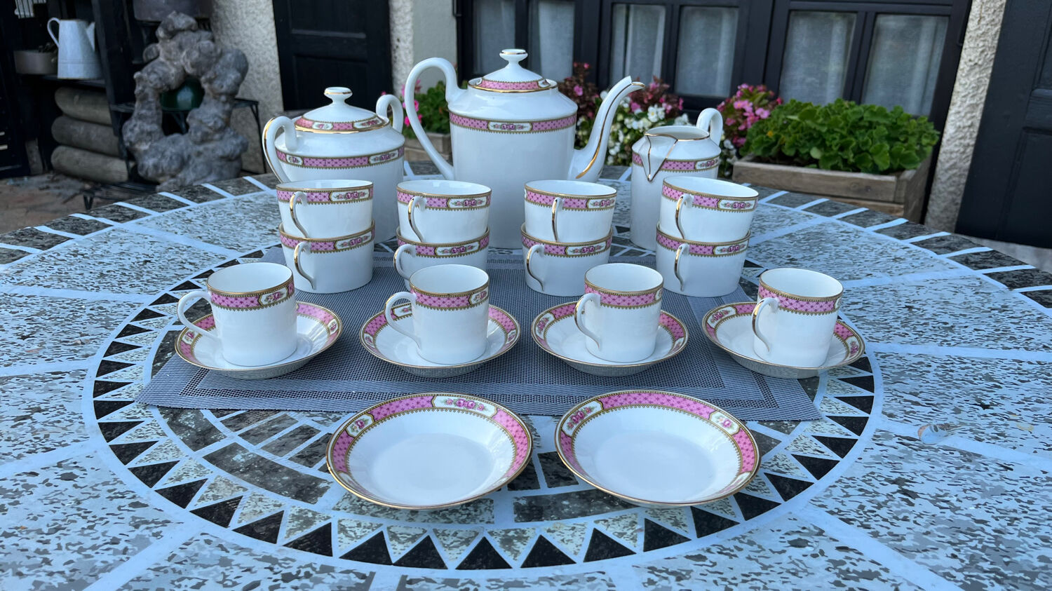 Limoges B & D tea and coffee service