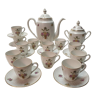 Service à thé, café en porcelaine de Limoges