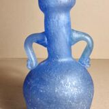 Glass vase a scavo at the antique Vetri d'arte Seguso