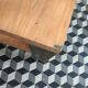 Table basse en bois et métal
