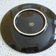 Assiette grecque décor or 24 carats