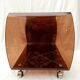 Meuble d'appoint en plexiglas fumé marron