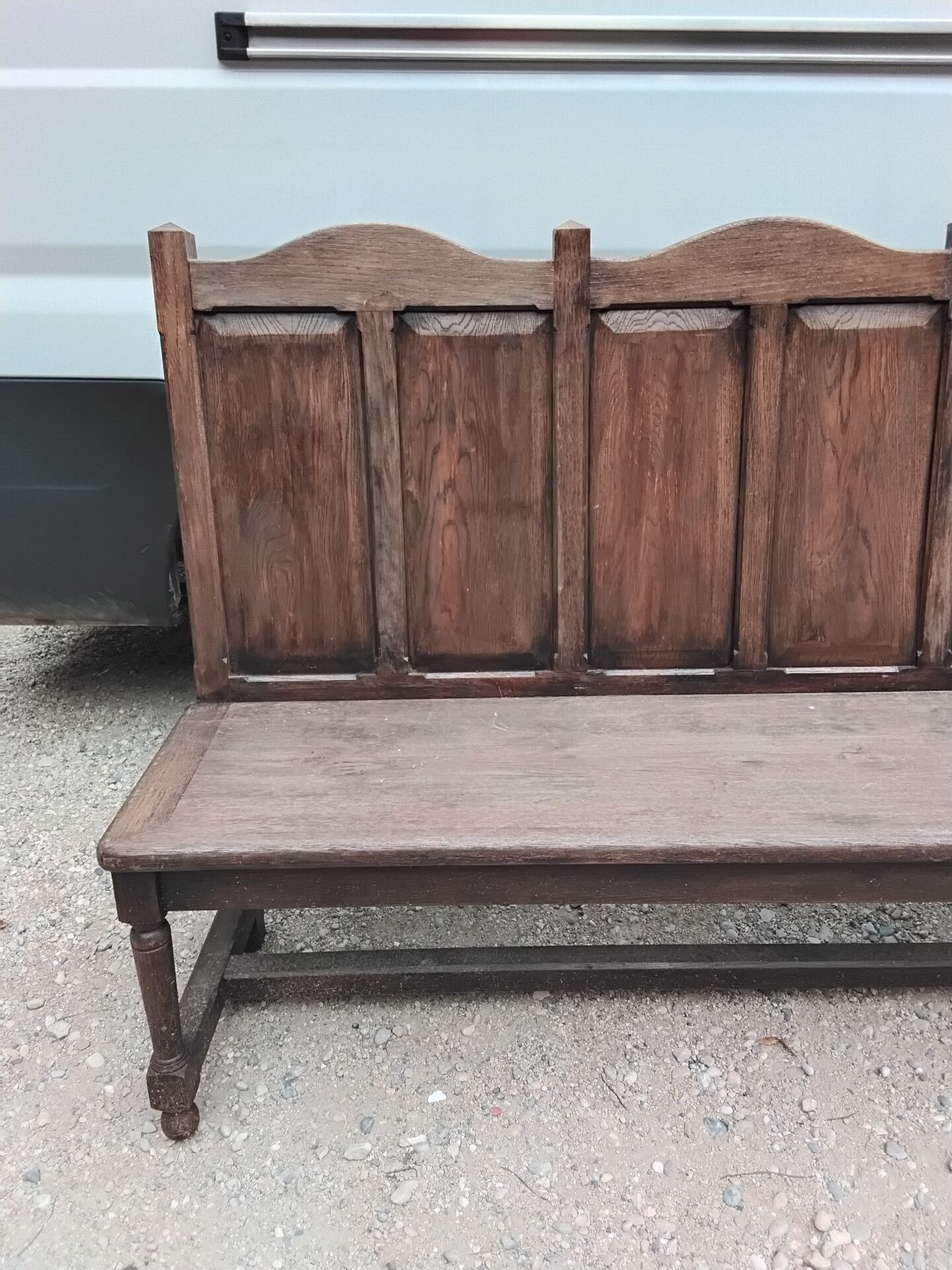 Banc ancien en chêne