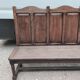 Banc ancien en chêne