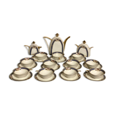 Touze Lemaitre Blanchet TLB service à thé et café art déco - Porcelaine  France - 1920-1949