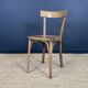 Set of 26 Baumann wooden bistro chairs from the 1950s France