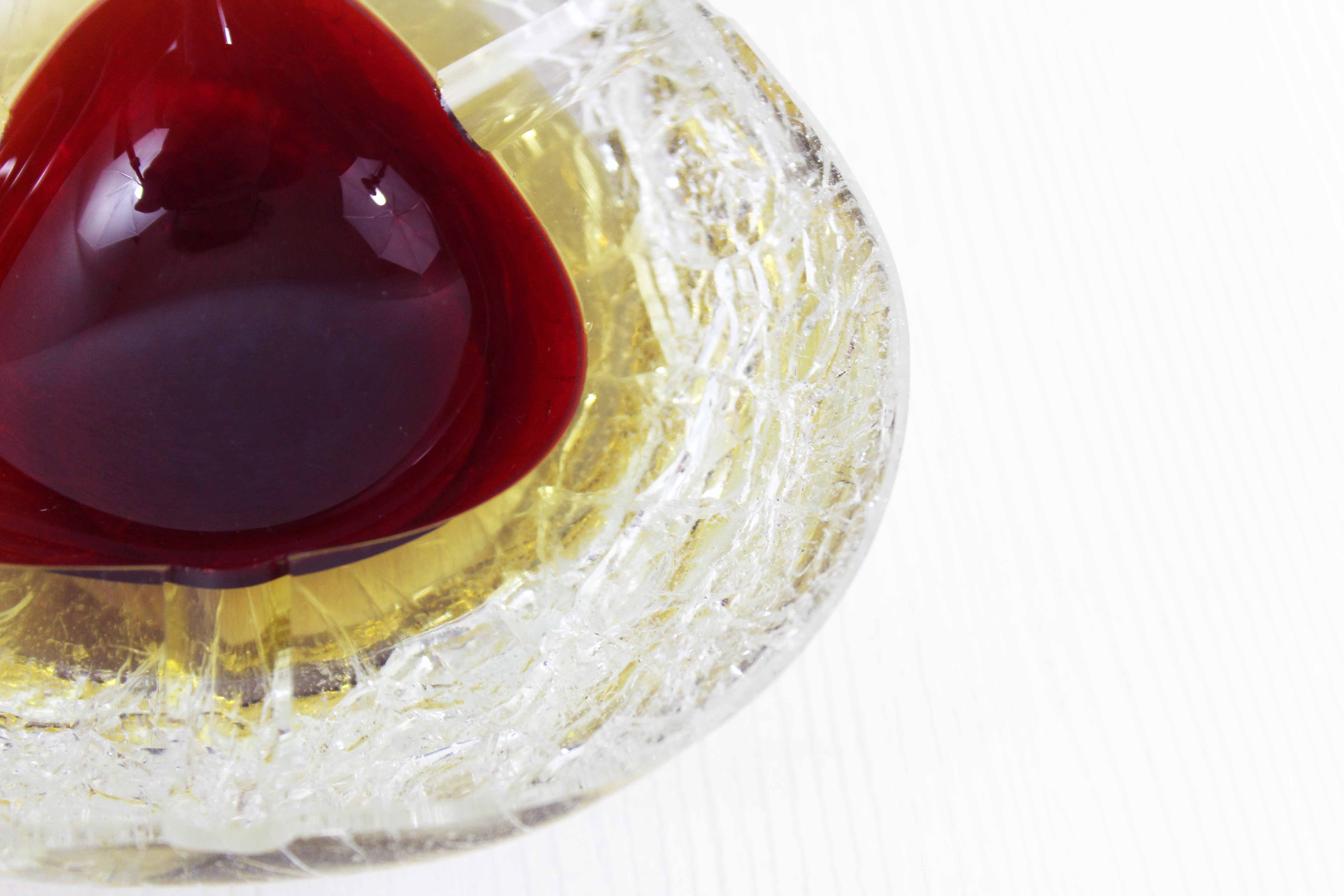 Murano glass ashtray