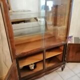 Wooden furniture and glass