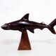 Wooden hammerhead shark 1970