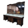1930s Barber Cabinet | Double Salon Unit with Marble & Mirror