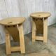 Pair of folding stools