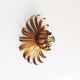 1960’s Italian Gilt Sunburst Wall Light