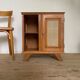 Vintage sideboard in oak compass feet and cannage