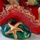 Starfish lamp Vallauris signed 60s-70s