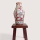Large Fratelli Fanciullacci Sgraffito Ceramic Vase, Restored Kintsugi-Style