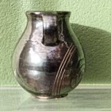 Glazed terracotta vase, 1950s