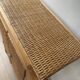 Vintage woven cane buffet
