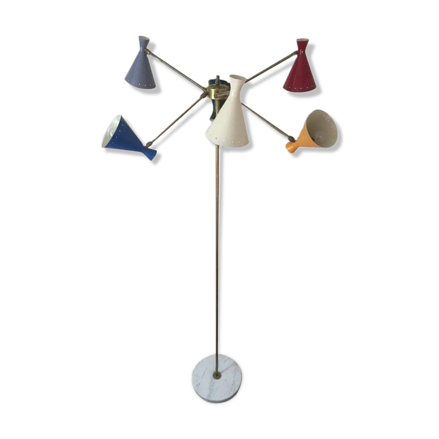 Italian lamppost 6 arms