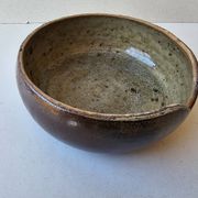 Ashtray dish in ceramic Signed Alain Magne La Borne 70's