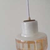 Opaline ceiling lamp 50/60s