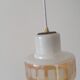 Opaline ceiling lamp 50/60s