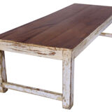 Table basse en teck birman ancien