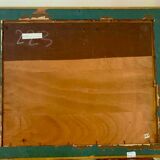 Sublime Oil on Panel "Parc de Chambrun" in Nice Côte d'Azur