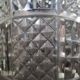 Vintage crystal large vase