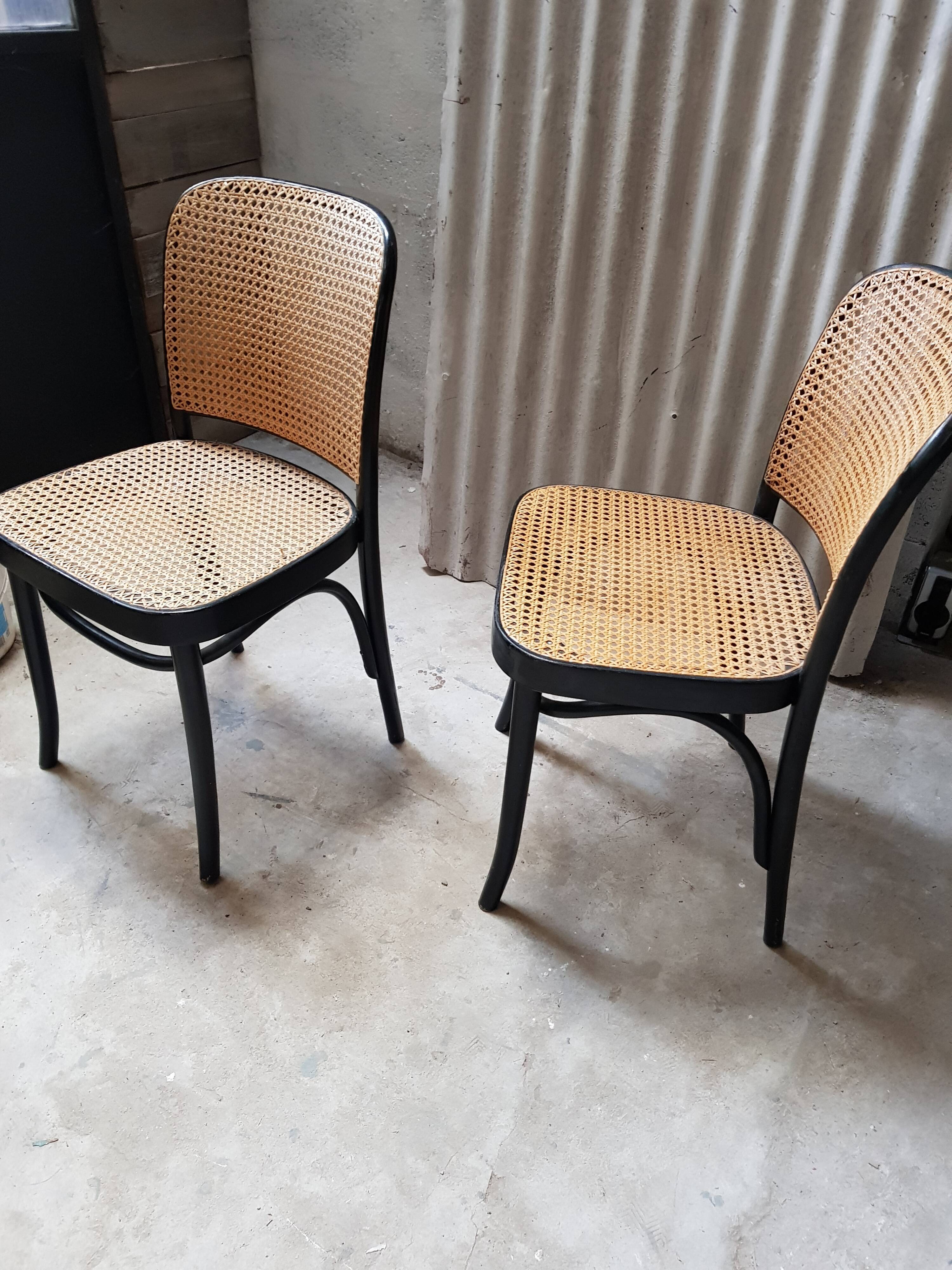 Pair of chair "Prague" Joseph Hoffman