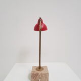 Vintage lamp in marble and brass