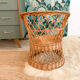 Fauteuil en osier
