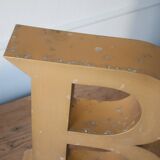 Old sign letter B