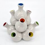 Vintage Tulip Vase • Ceramic • 1980's