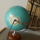 Luminous globe , Denmark , globe scan