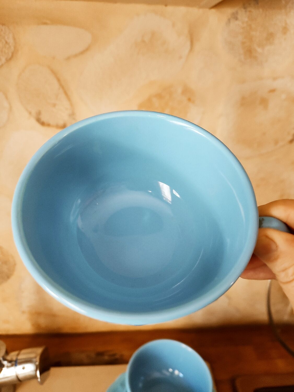 Set of 3 chocolate cups by Salins