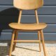 2 chaises reconstruction 1950 style Landault