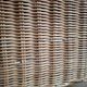Vintage rattan baby cot