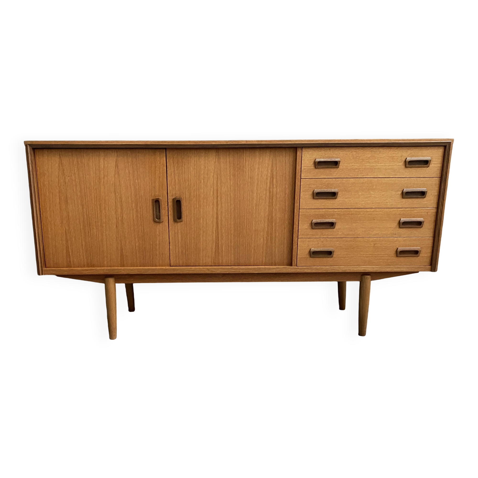 Teak sideboard by Friedrich Waltke, 1960s